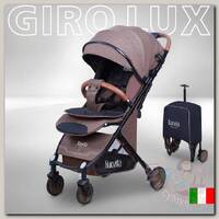Прогулочная коляска Nuovita Giro Lux коричневый/черный