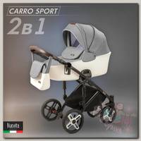 Коляска Nuovita Carro Sport 2 в 1 antracite/bianco