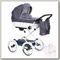 Коляска-люлька Bebizaro Classic Retro blue groch