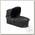 Люлька Larktale Люлька Coast Carry cot Folding black w/ adaptors