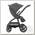Прогулочная коляска Egg Stroller quantum grey & gun metal chassis