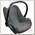 Xplorys Чехол в автокресло Dooky Seat cover grey leaves