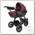 Коляска Chicco Trio Activ3 3 в 1 burgundy powder