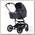 Коляска Rant 2 в 1 Brilliant PU RA011 jet carbon