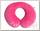 AmaroBaby Подушка для шеи Soft Bagel малиновый